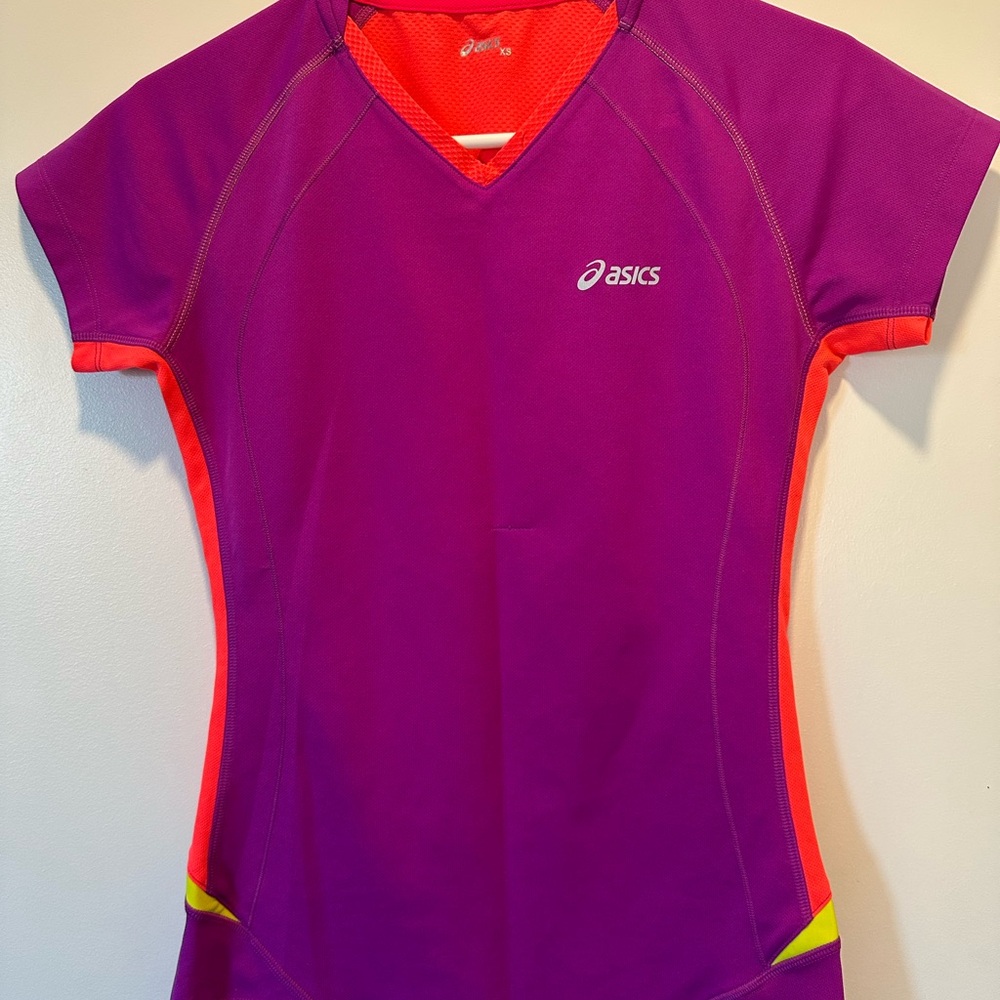 Asics Purple Athletic Top